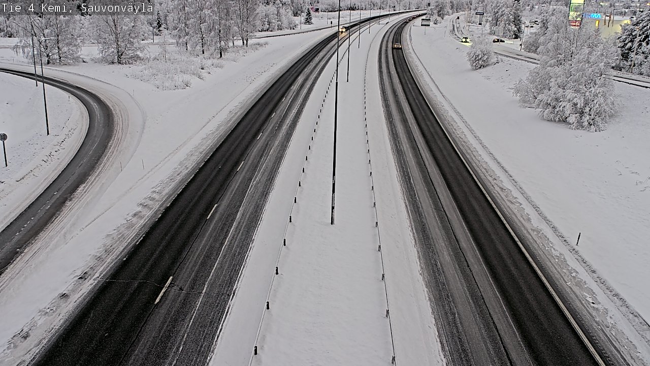 Kelikamerat Kuva Tie 4 Kemi, Sauvonväylä, Kemi, Lappi