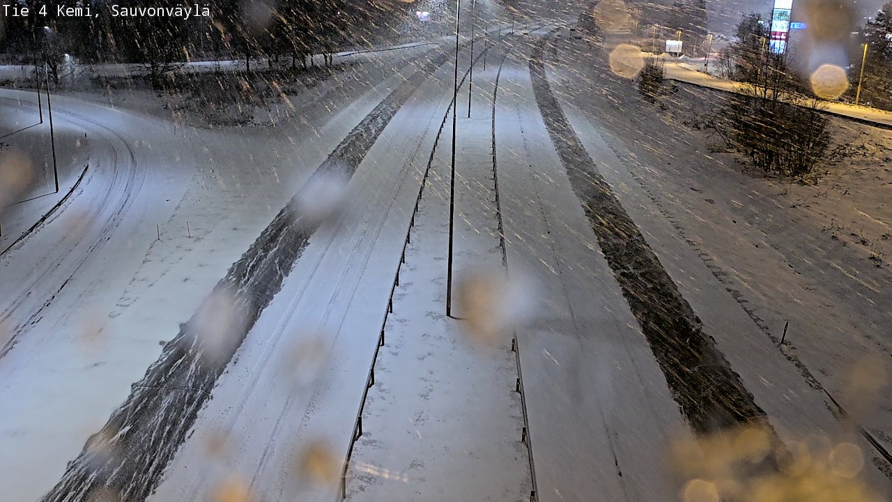 Kelikamerat Kuva Tie 4 Kemi, Sauvonväylä, Kemi, Lappi