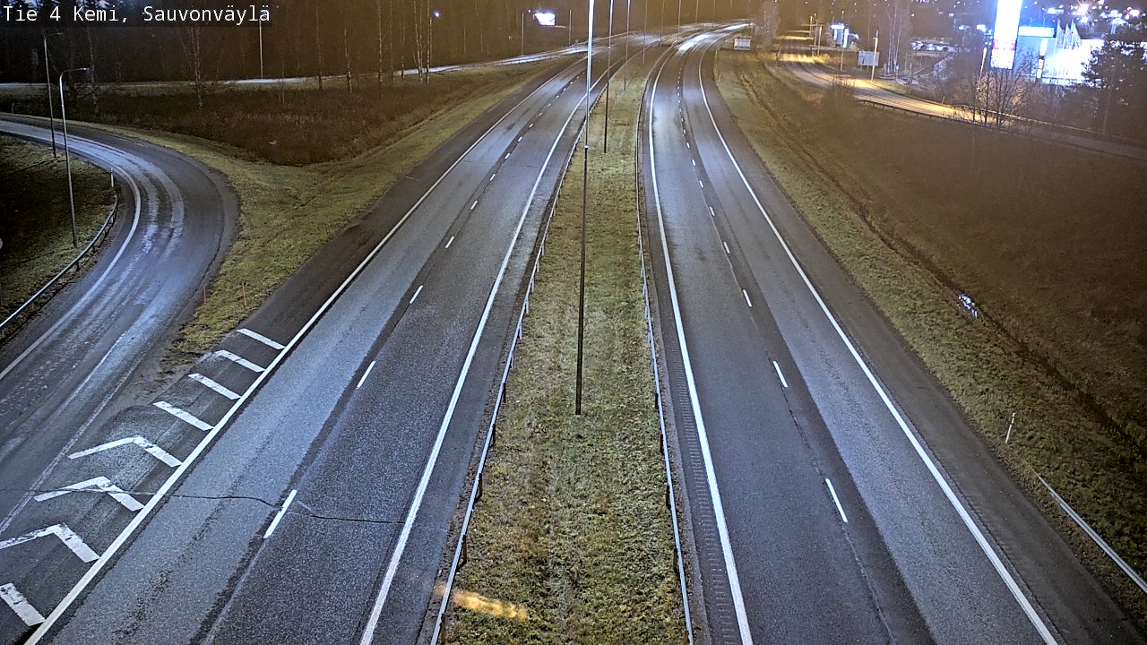 Kelikamerat Kuva Tie 4 Kemi, Sauvonväylä, Kemi, Lappi