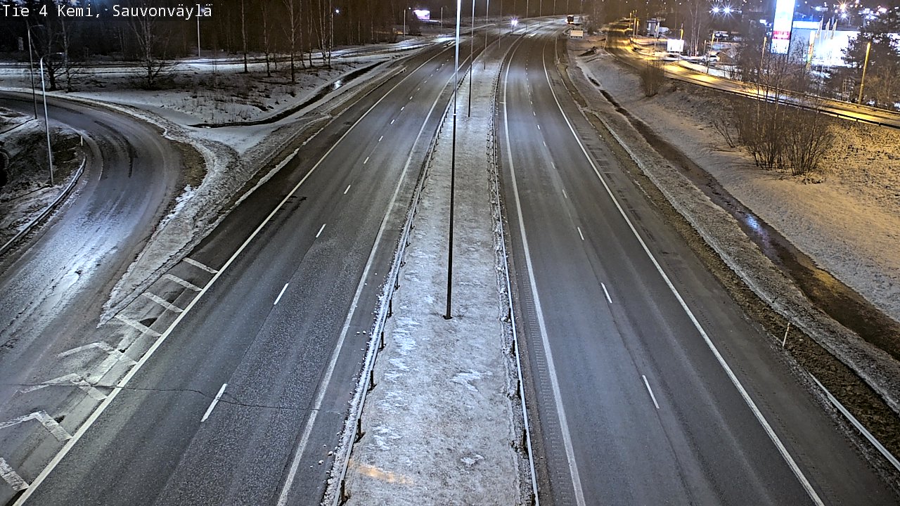 Kelikamerat Kuva Tie 4 Kemi, Sauvonväylä, Kemi, Lappi