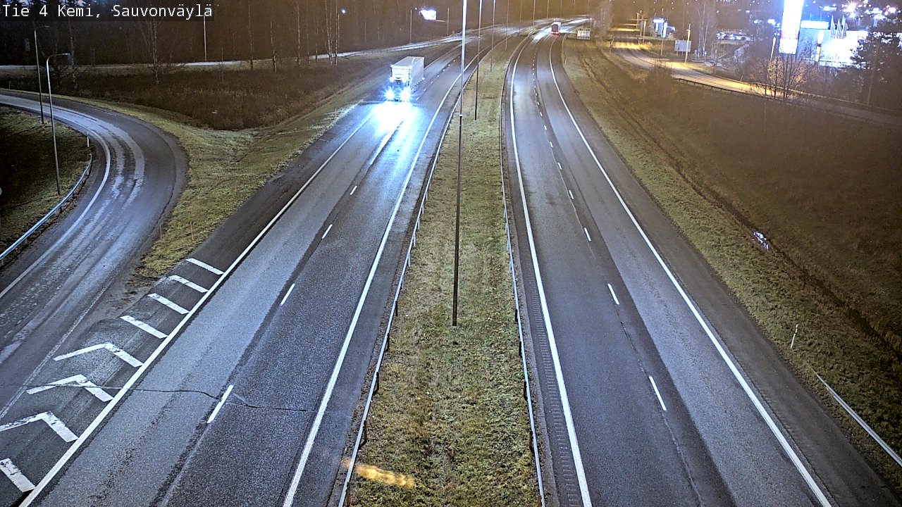 Kelikamerat Kuva Tie 4 Kemi, Sauvonväylä, Kemi, Lappi