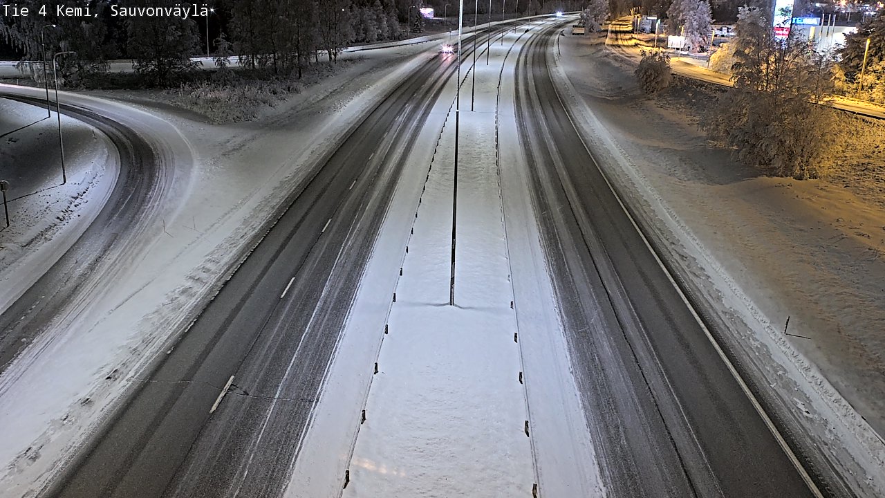 Kelikamerat Kuva Tie 4 Kemi, Sauvonväylä, Kemi, Lappi