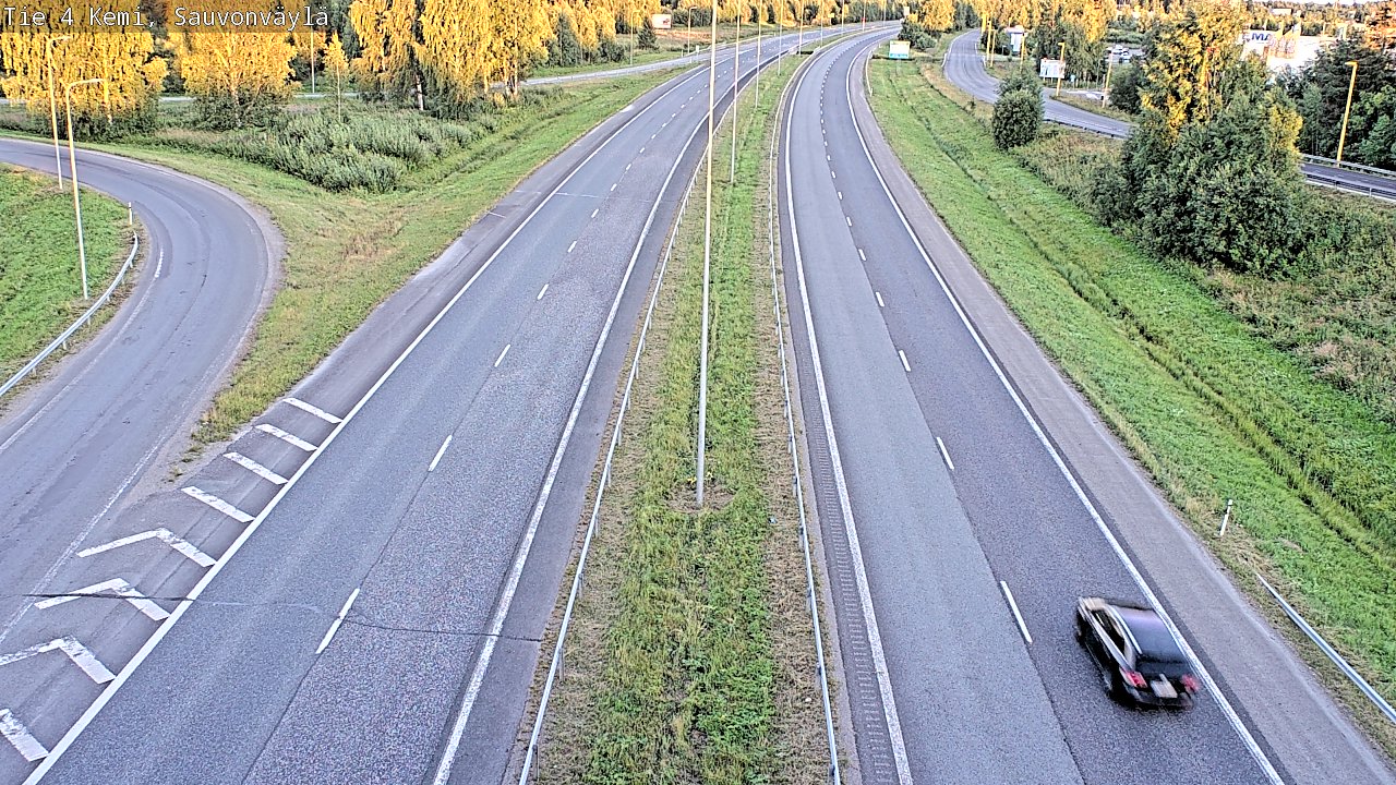 Kelikamerat Kuva Tie 4 Kemi, Sauvonväylä, Kemi, Lappi