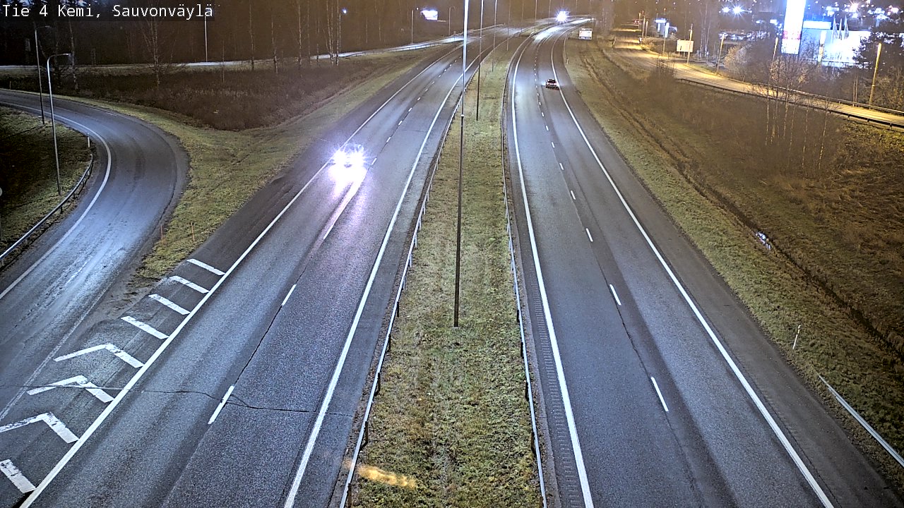 Kelikamerat Kuva Tie 4 Kemi, Sauvonväylä, Kemi, Lappi