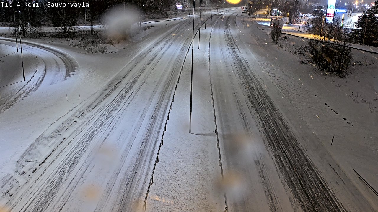 Kelikamerat Kuva Tie 4 Kemi, Sauvonväylä, Kemi, Lappi