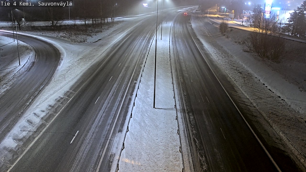Weather Camera Image Road 4 Kemi, Sauvonväylä, Kemi, Lappi