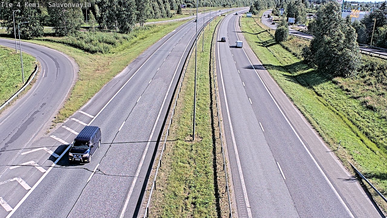 Kelikamerat Kuva Tie 4 Kemi, Sauvonväylä, Kemi, Lappi
