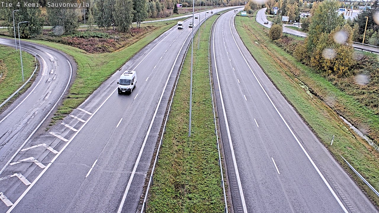 Kelikamerat Kuva Tie 4 Kemi, Sauvonväylä, Kemi, Lappi