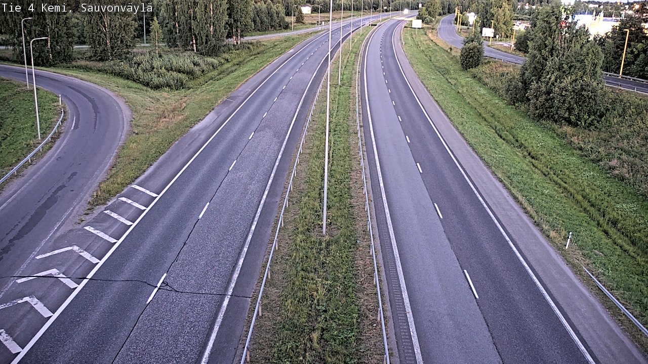 Kelikamerat Kuva Tie 4 Kemi, Sauvonväylä, Kemi, Lappi