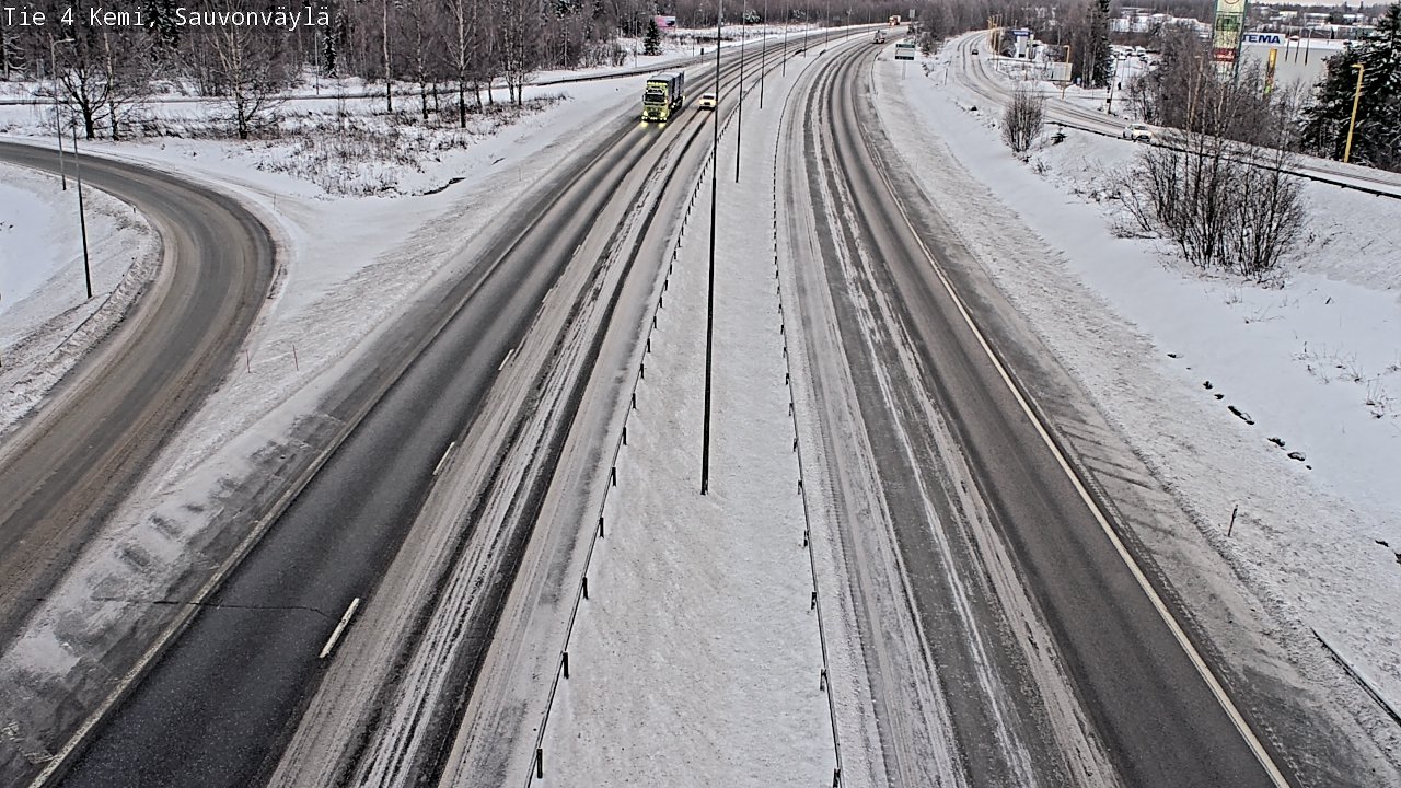 Weather Camera Image Road 4 Kemi, Sauvonväylä, Kemi, Lappi