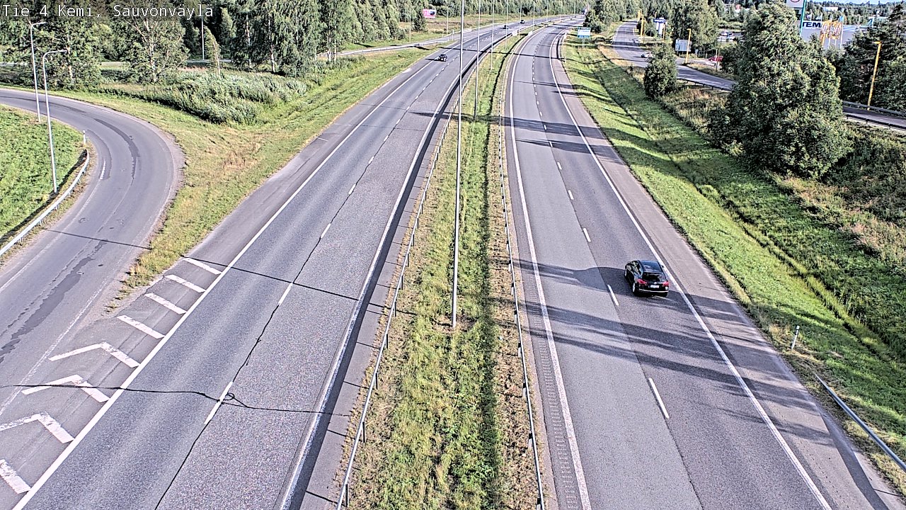 Kelikamerat Kuva Tie 4 Kemi, Sauvonväylä, Kemi, Lappi