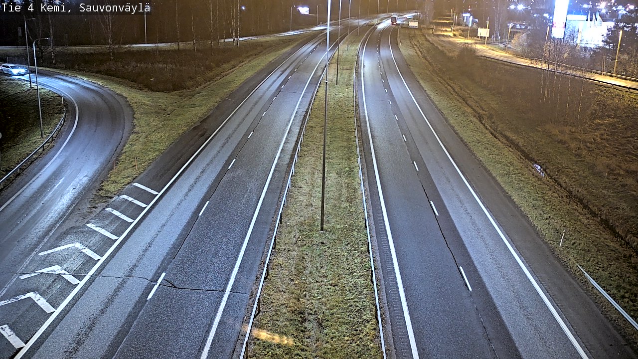 Kelikamerat Kuva Tie 4 Kemi, Sauvonväylä, Kemi, Lappi