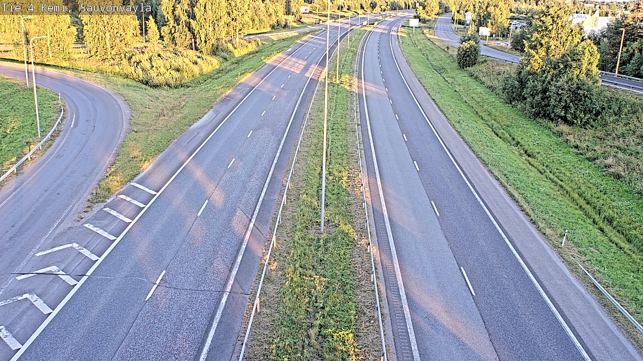 Kelikamerat Kuva Tie 4 Kemi, Sauvonväylä, Kemi, Lappi