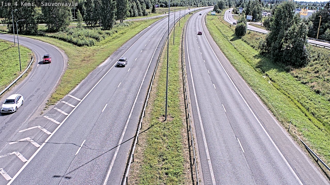 Weather Camera Image Road 4 Kemi, Sauvonväylä, Kemi, Lappi