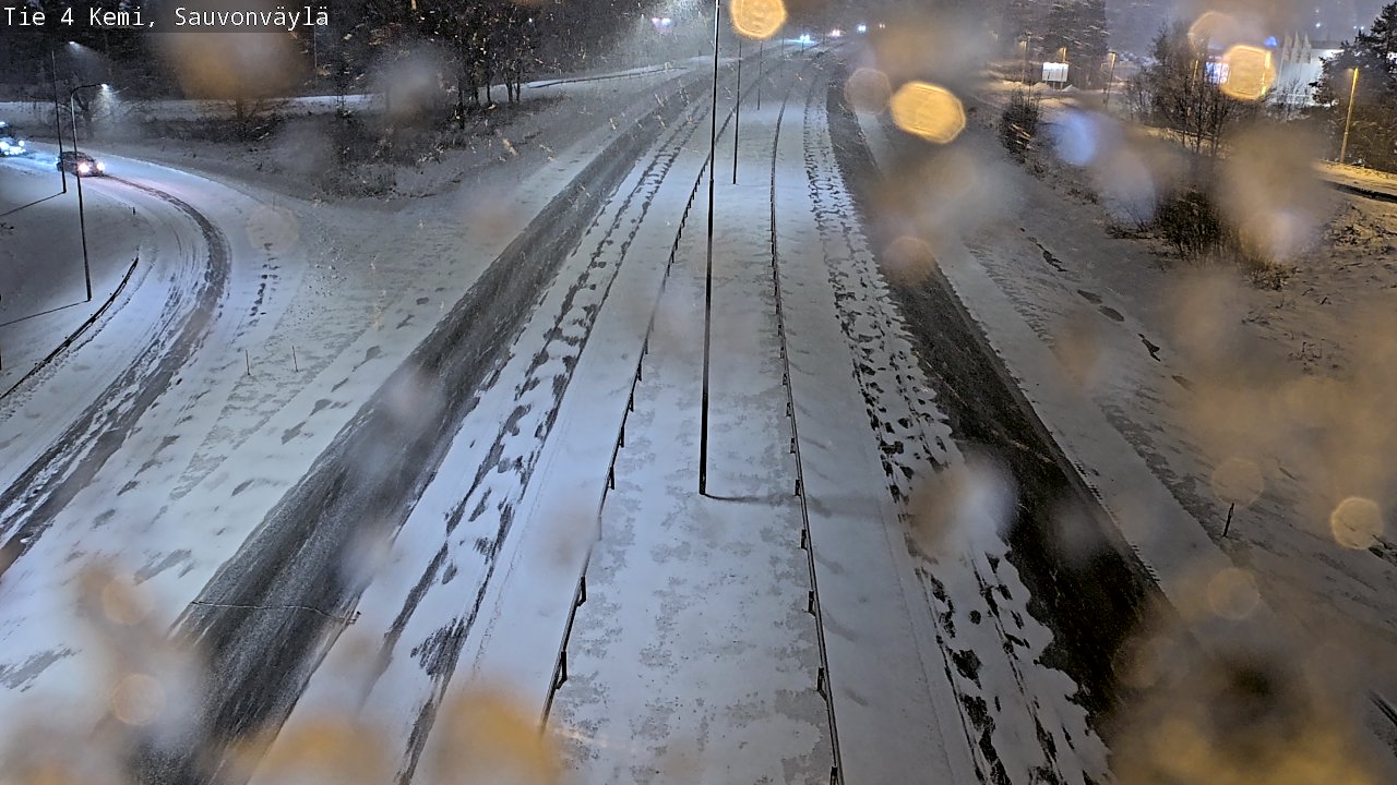 Kelikamerat Kuva Tie 4 Kemi, Sauvonväylä, Kemi, Lappi