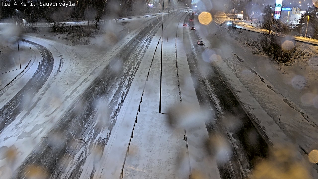 Kelikamerat Kuva Tie 4 Kemi, Sauvonväylä, Kemi, Lappi