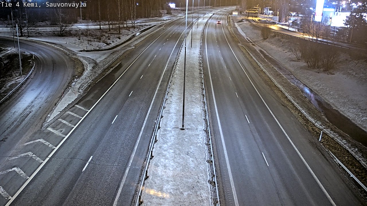 Weather Camera Image Road 4 Kemi, Sauvonväylä, Kemi, Lappi