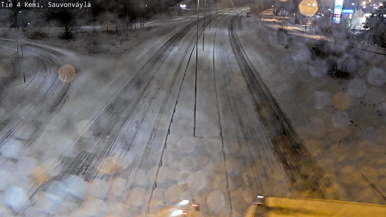 Kelikamerat Kuva Tie 4 Kemi, Sauvonväylä, Kemi, Lappi