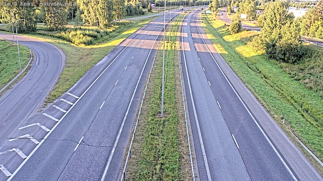 Weather Camera Image Road 4 Kemi, Sauvonväylä, Kemi, Lappi