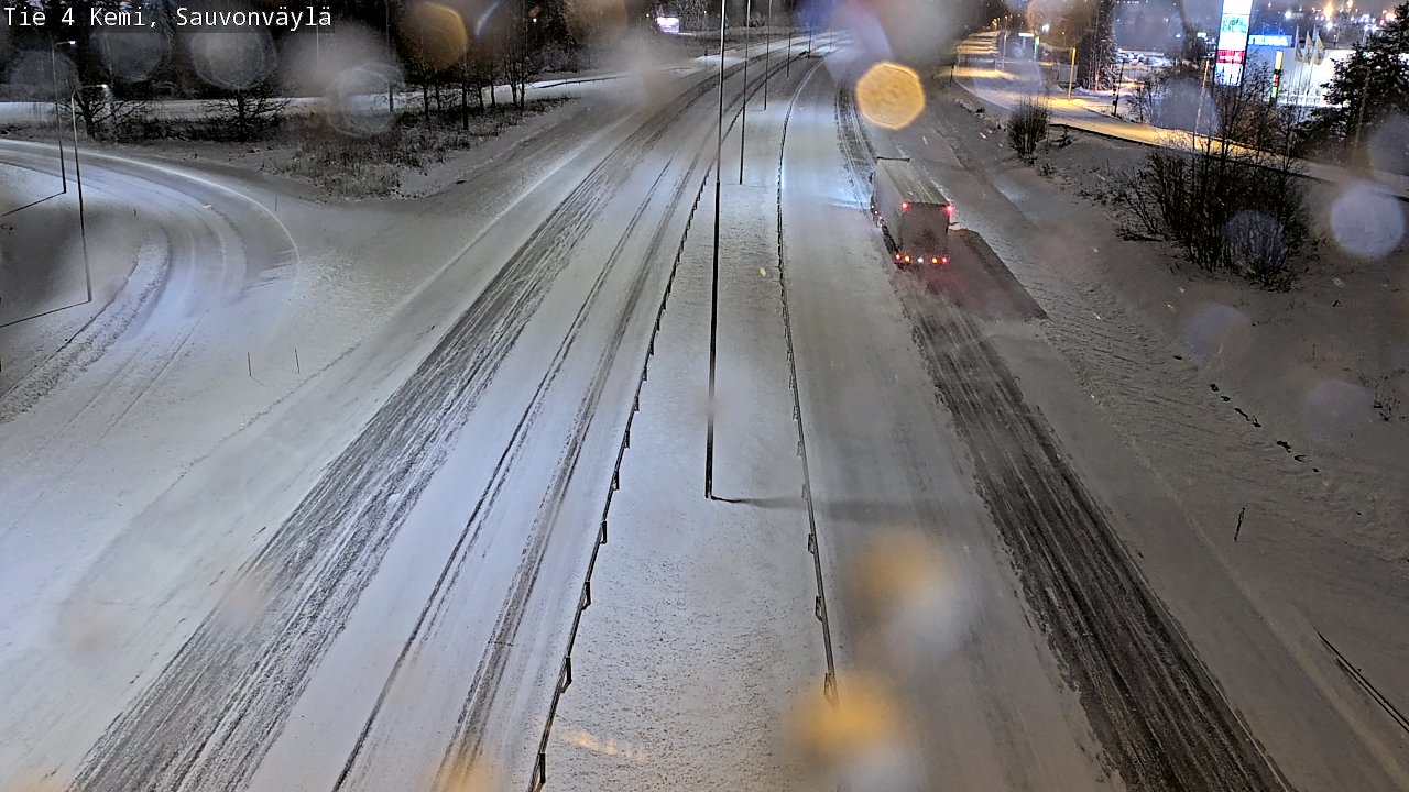 Kelikamerat Kuva Tie 4 Kemi, Sauvonväylä, Kemi, Lappi