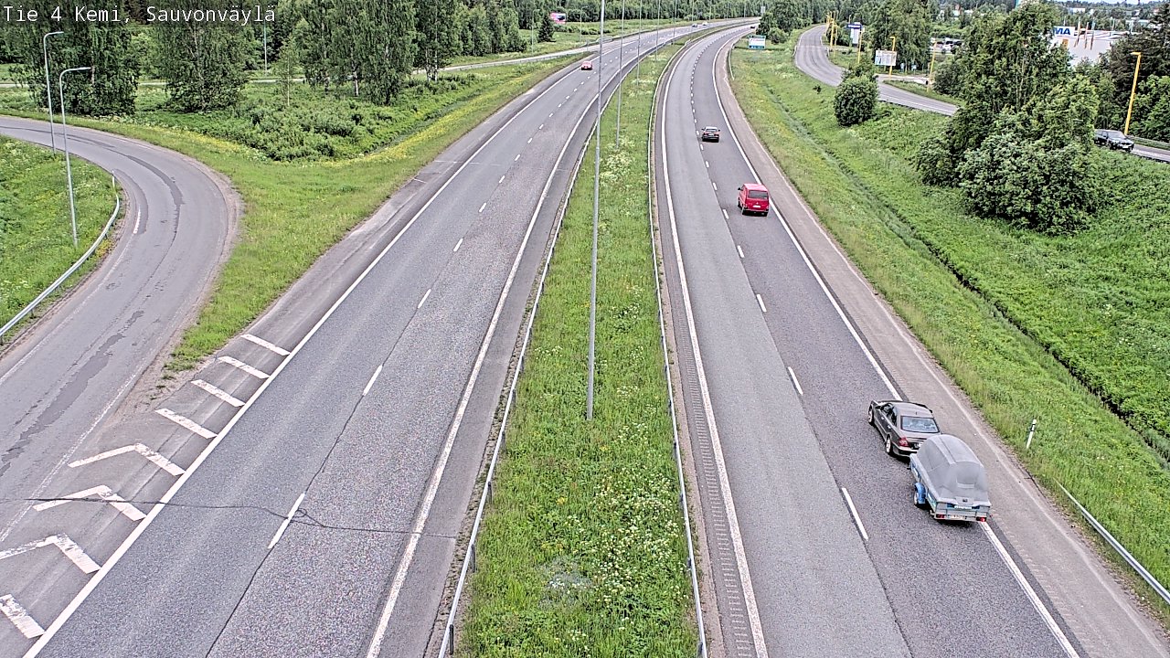 Kelikamerat Kuva Tie 4 Kemi, Sauvonväylä, Kemi, Lappi