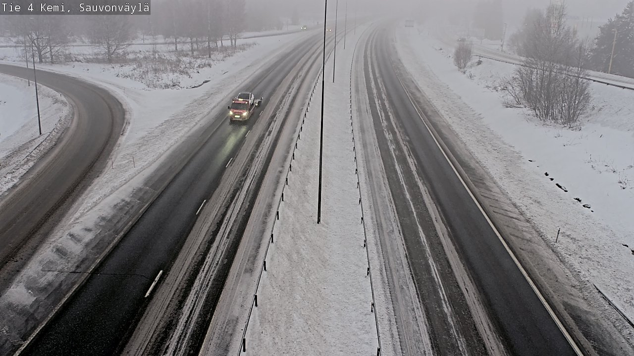 Weather Camera Image Road 4 Kemi, Sauvonväylä, Kemi, Lappi