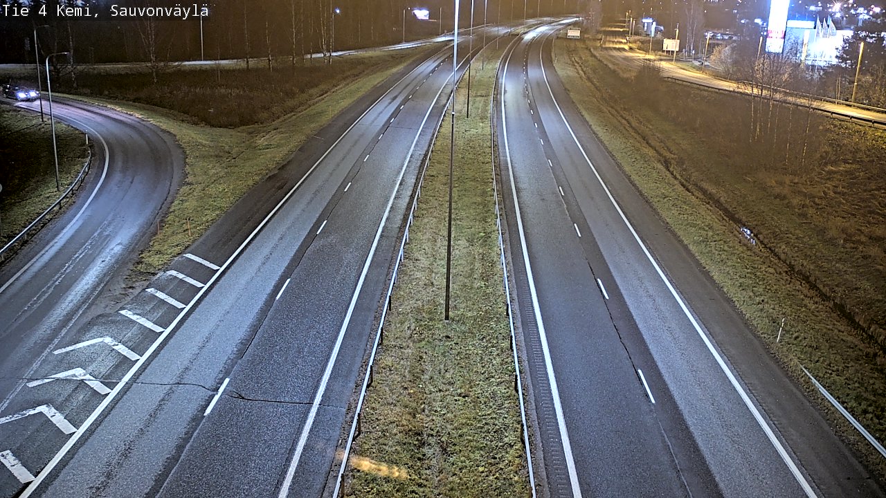 Kelikamerat Kuva Tie 4 Kemi, Sauvonväylä, Kemi, Lappi