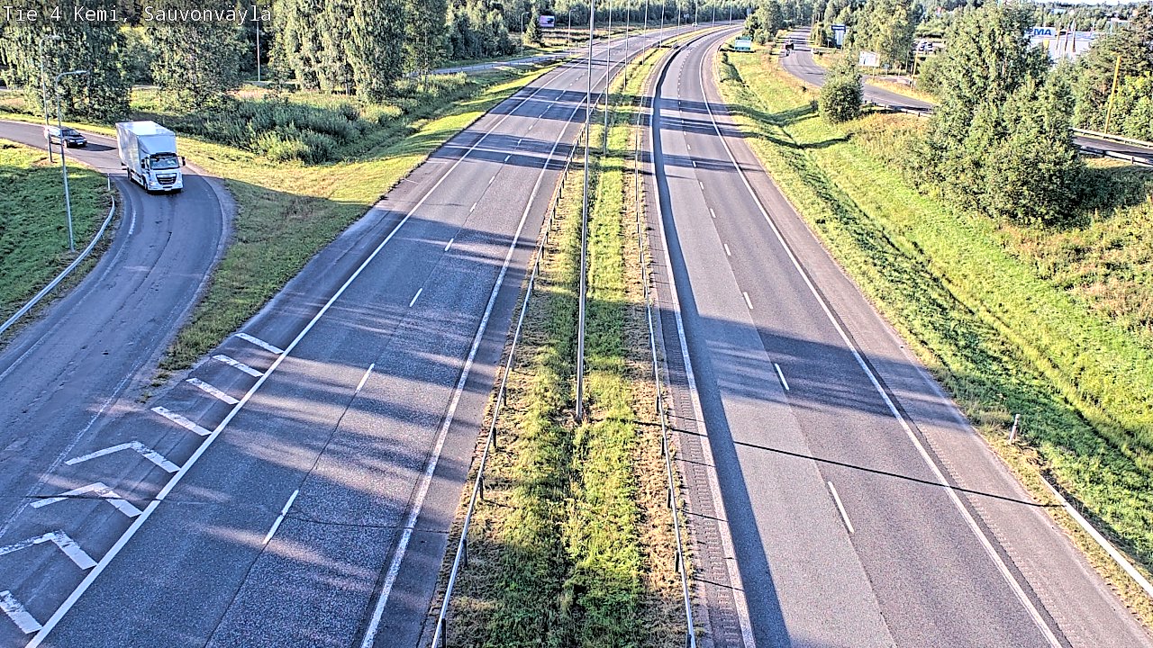Weather Camera Image Road 4 Kemi, Sauvonväylä, Kemi, Lappi