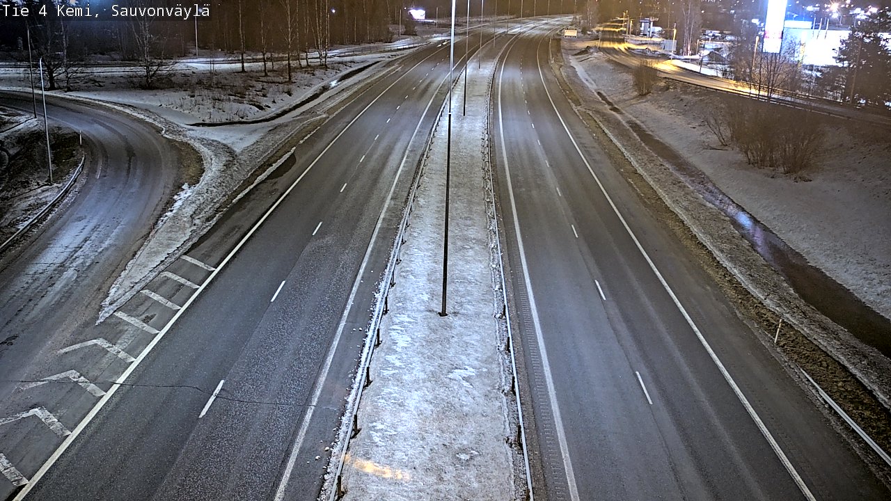 Kelikamerat Kuva Tie 4 Kemi, Sauvonväylä, Kemi, Lappi