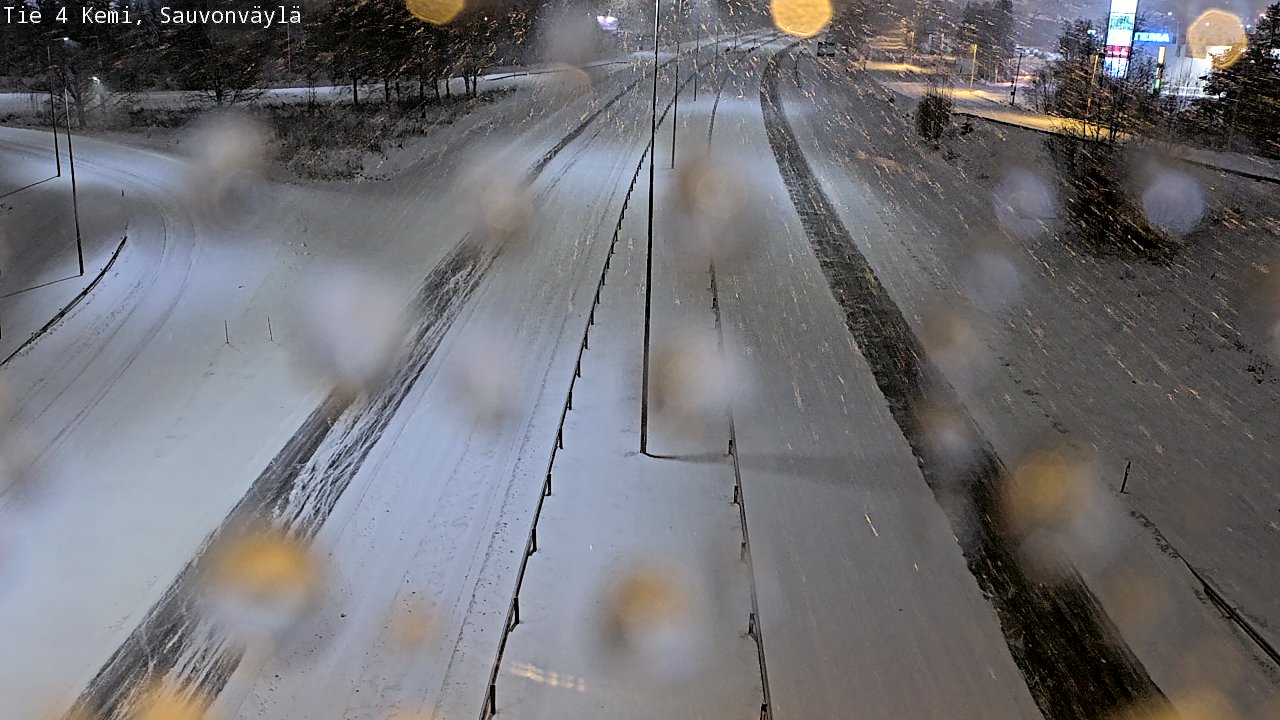 Kelikamerat Kuva Tie 4 Kemi, Sauvonväylä, Kemi, Lappi