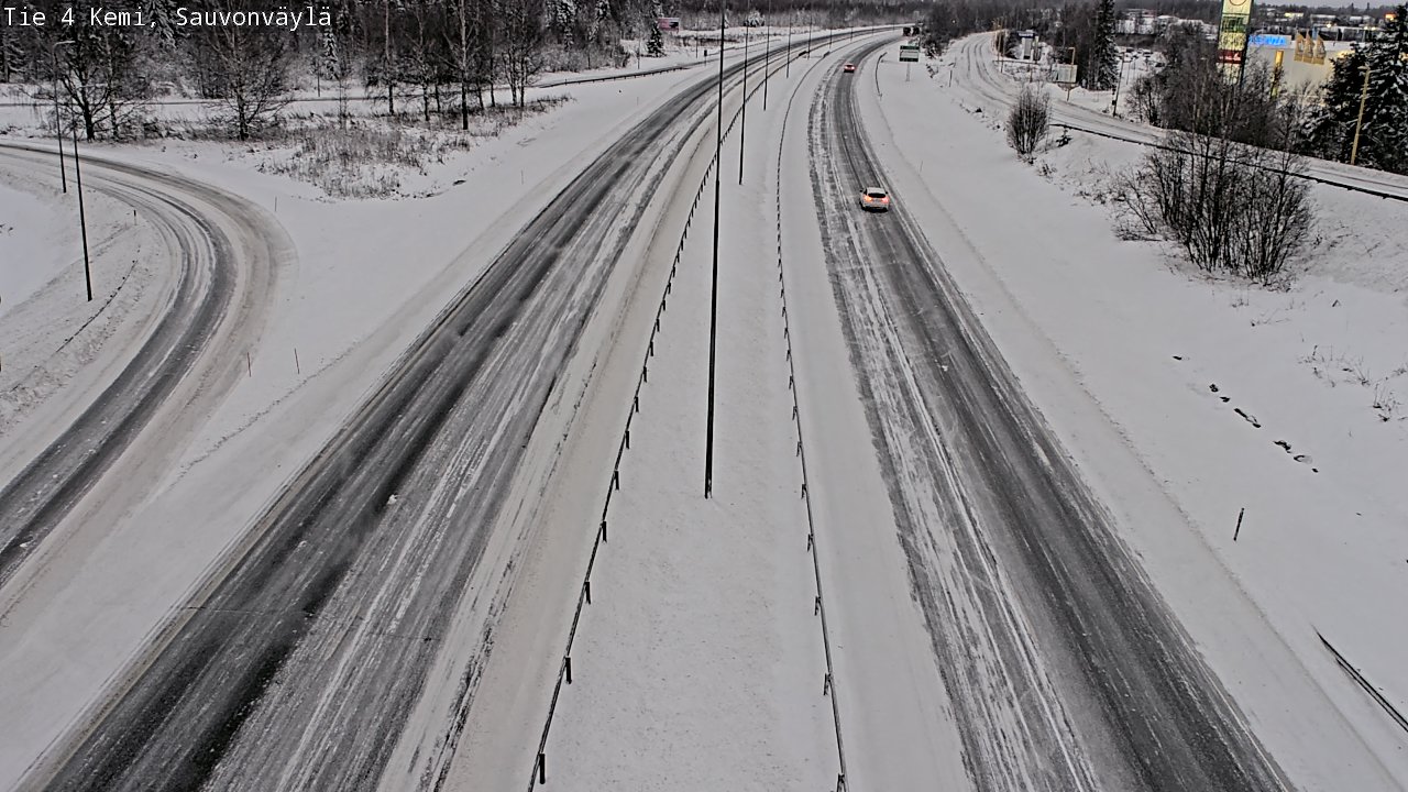 Kelikamerat Kuva Tie 4 Kemi, Sauvonväylä, Kemi, Lappi