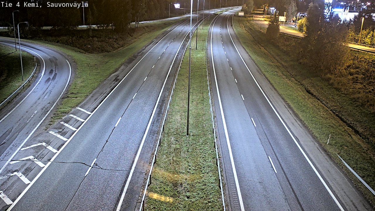 Kelikamerat Kuva Tie 4 Kemi, Sauvonväylä, Kemi, Lappi
