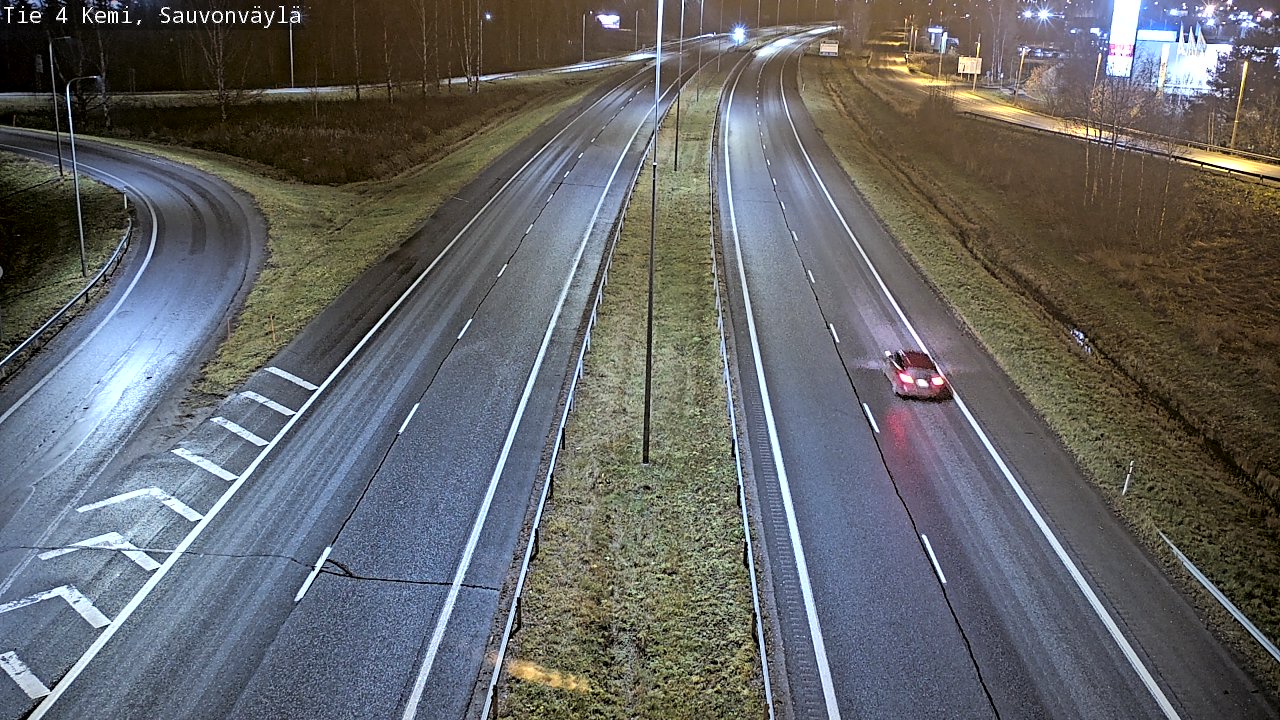 Kelikamerat Kuva Tie 4 Kemi, Sauvonväylä, Kemi, Lappi