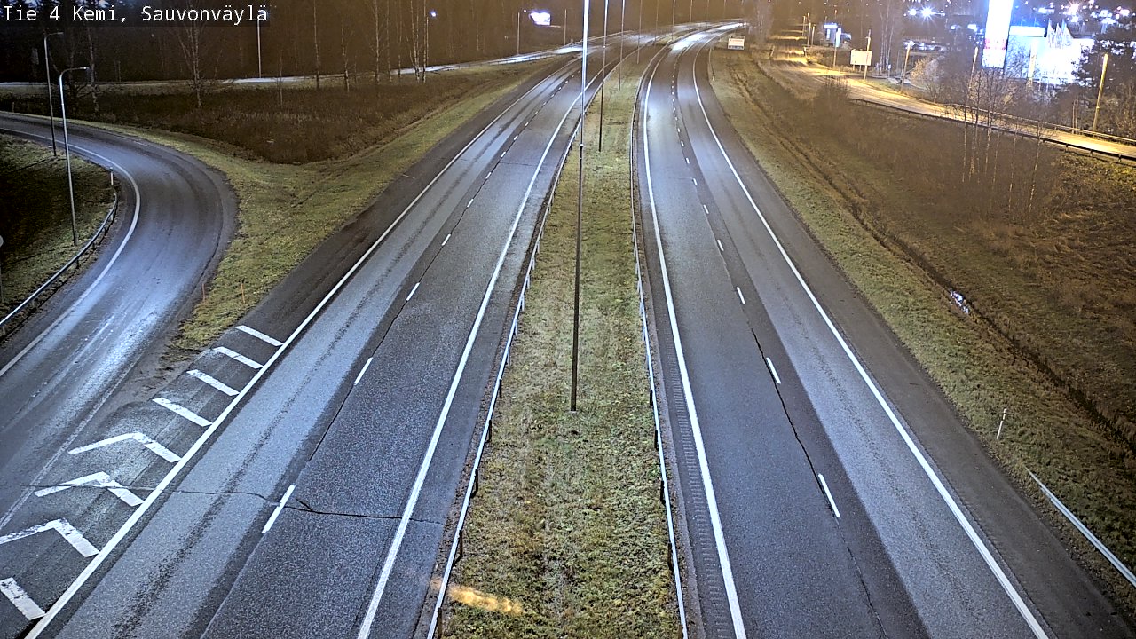 Kelikamerat Kuva Tie 4 Kemi, Sauvonväylä, Kemi, Lappi