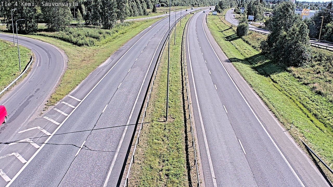 Kelikamerat Kuva Tie 4 Kemi, Sauvonväylä, Kemi, Lappi
