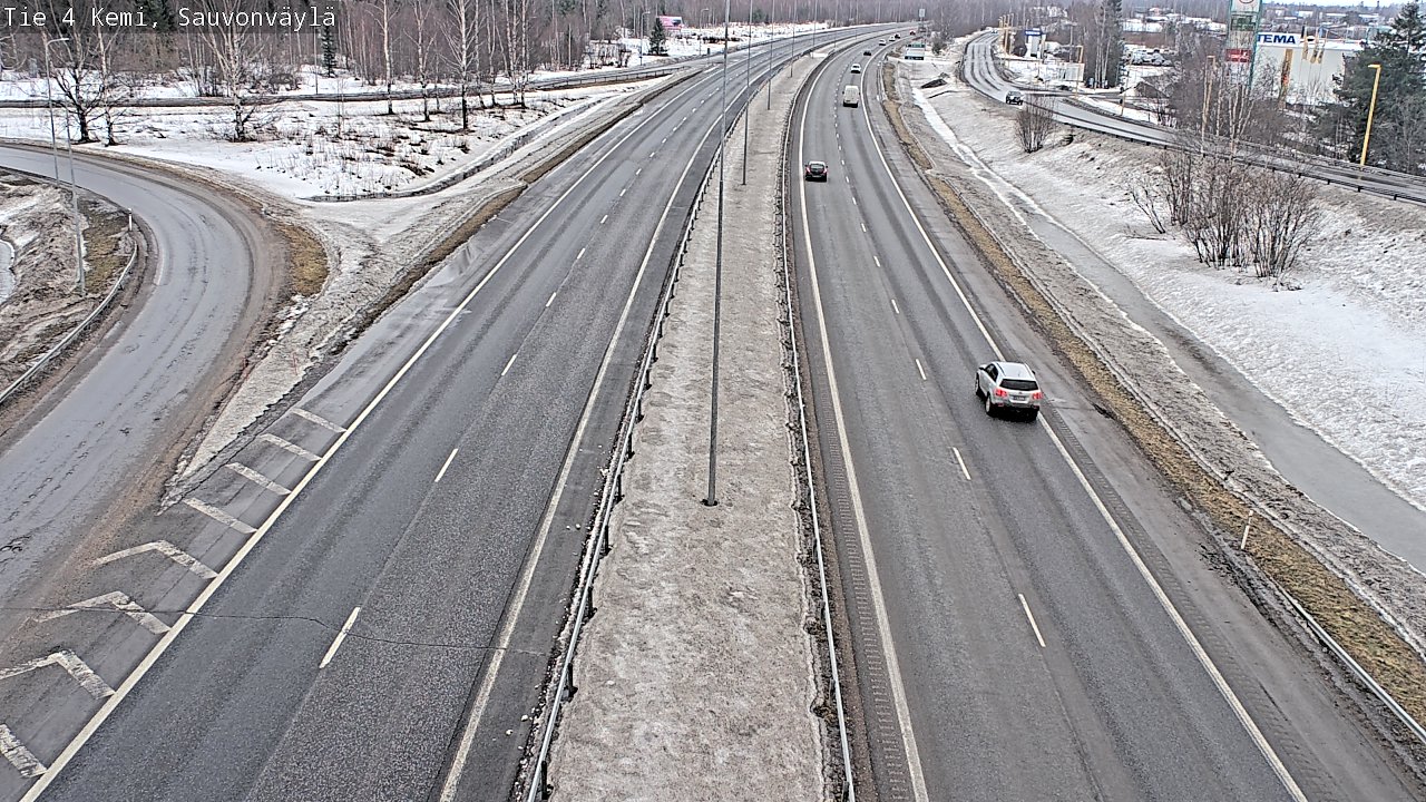 Weather Camera Image Road 4 Kemi, Sauvonväylä, Kemi, Lappi
