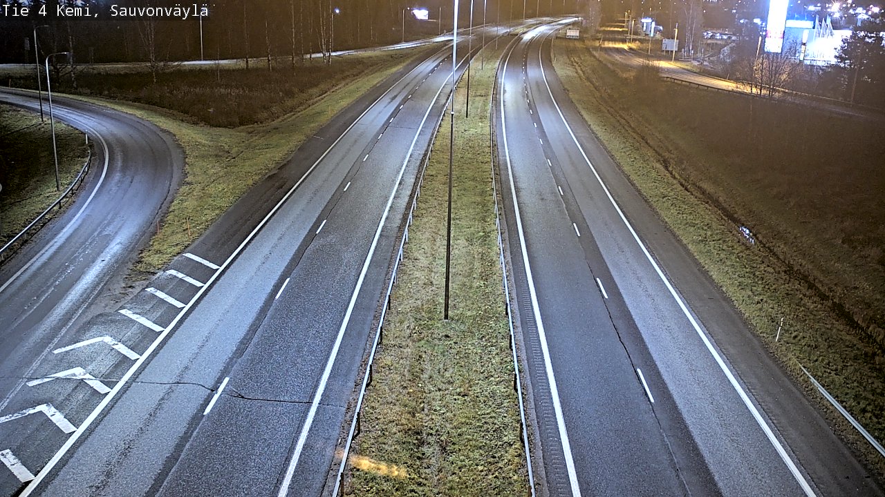 Kelikamerat Kuva Tie 4 Kemi, Sauvonväylä, Kemi, Lappi