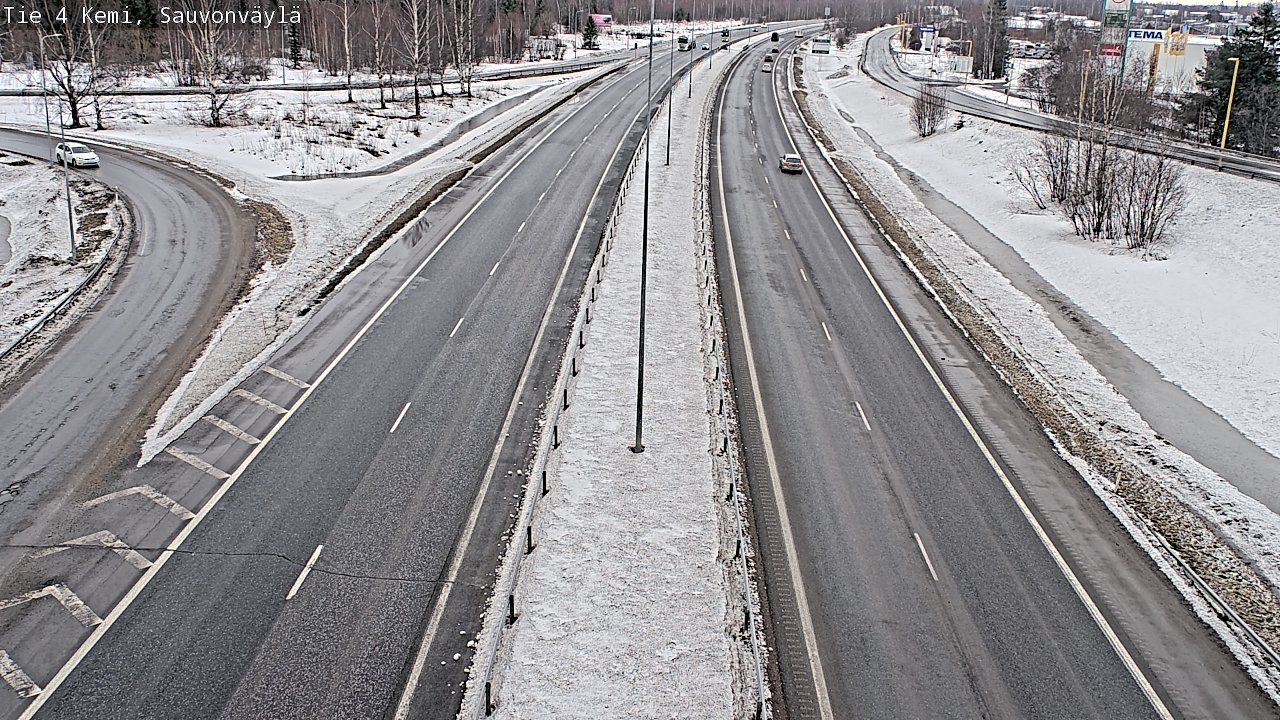 Kelikamerat Kuva Tie 4 Kemi, Sauvonväylä, Kemi, Lappi