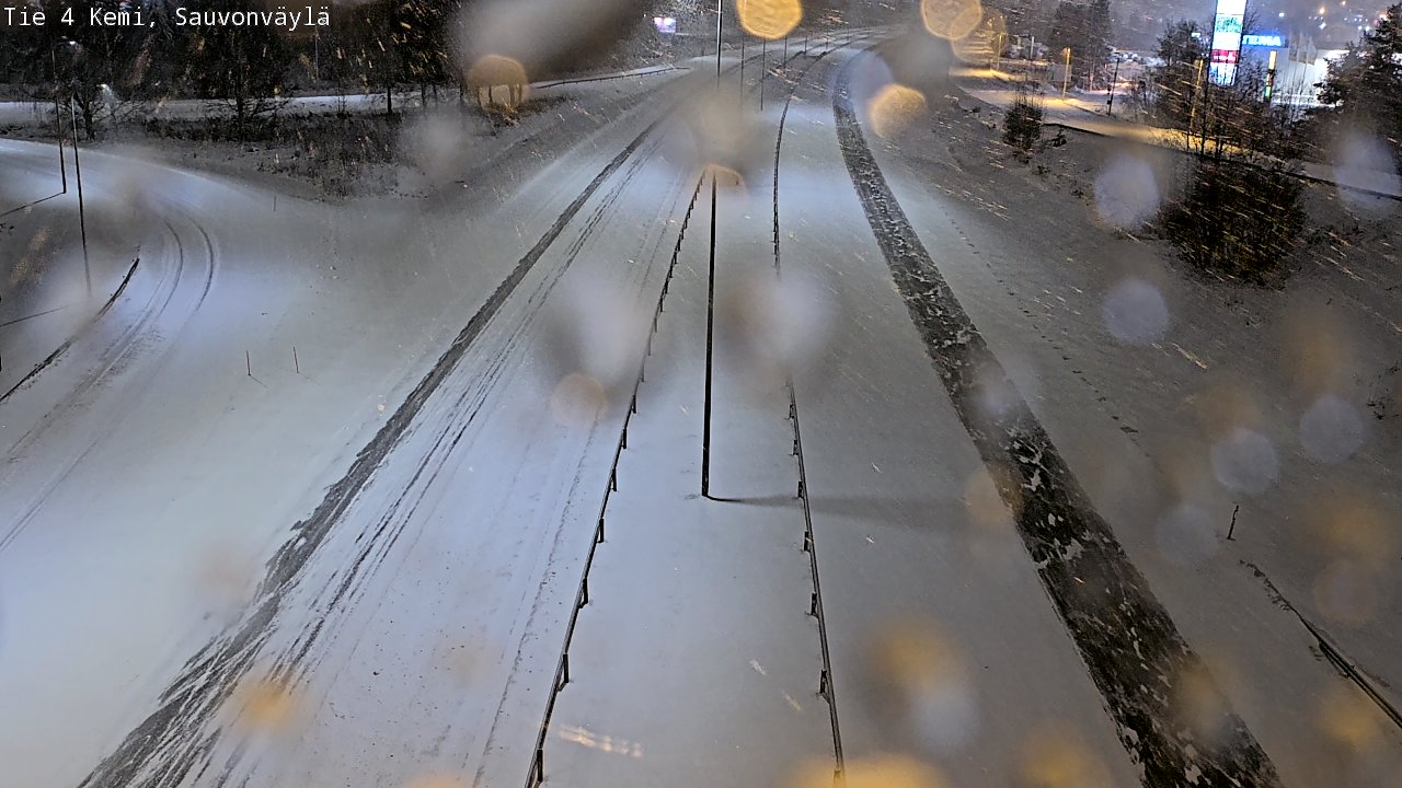 Kelikamerat Kuva Tie 4 Kemi, Sauvonväylä, Kemi, Lappi