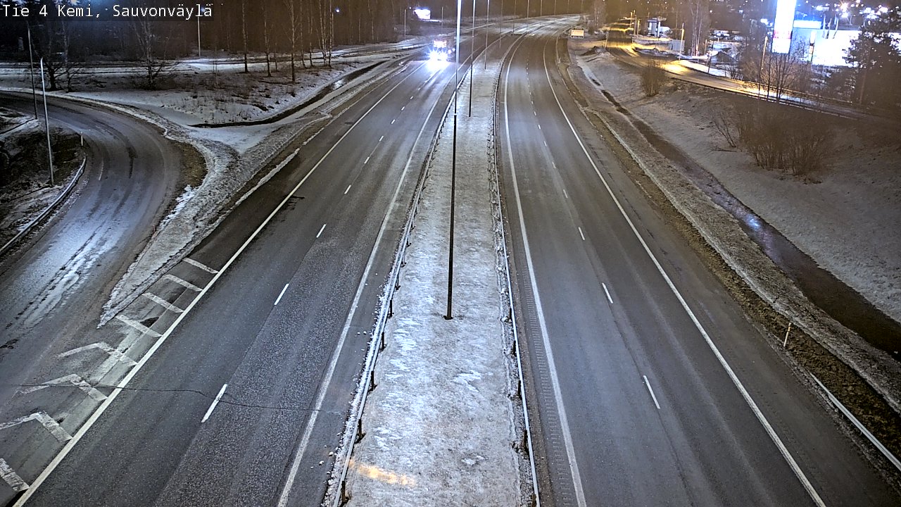 Kelikamerat Kuva Tie 4 Kemi, Sauvonväylä, Kemi, Lappi