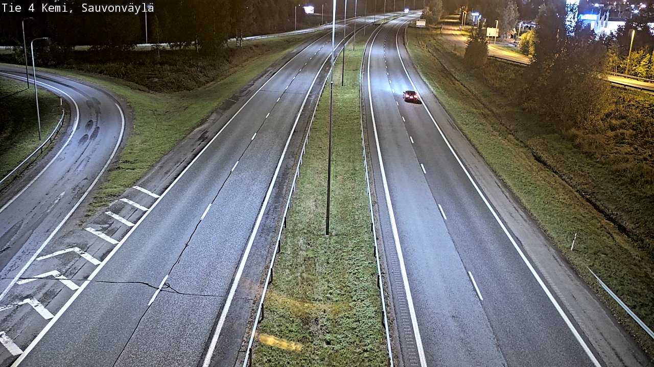 Kelikamerat Kuva Tie 4 Kemi, Sauvonväylä, Kemi, Lappi