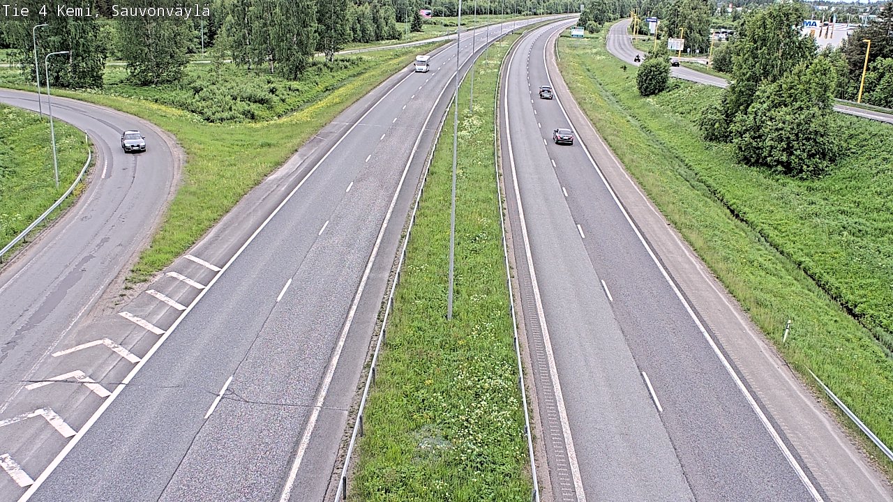 Kelikamerat Kuva Tie 4 Kemi, Sauvonväylä, Kemi, Lappi