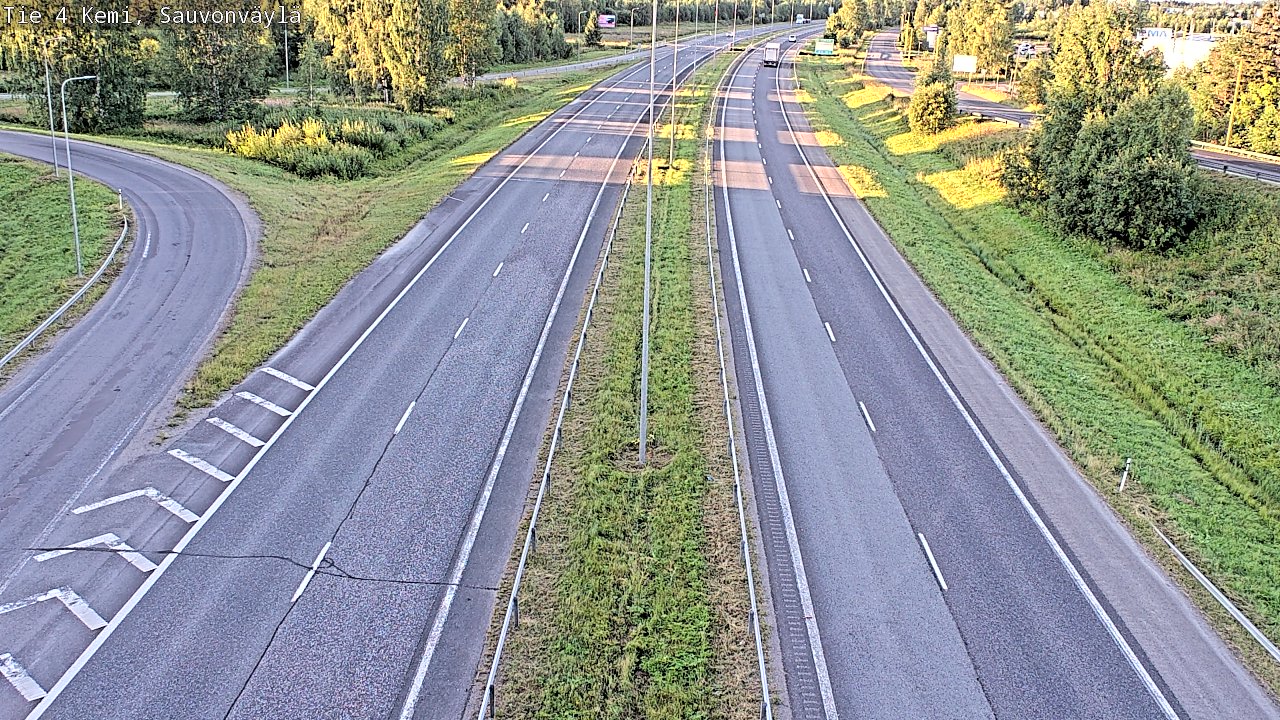 Kelikamerat Kuva Tie 4 Kemi, Sauvonväylä, Kemi, Lappi