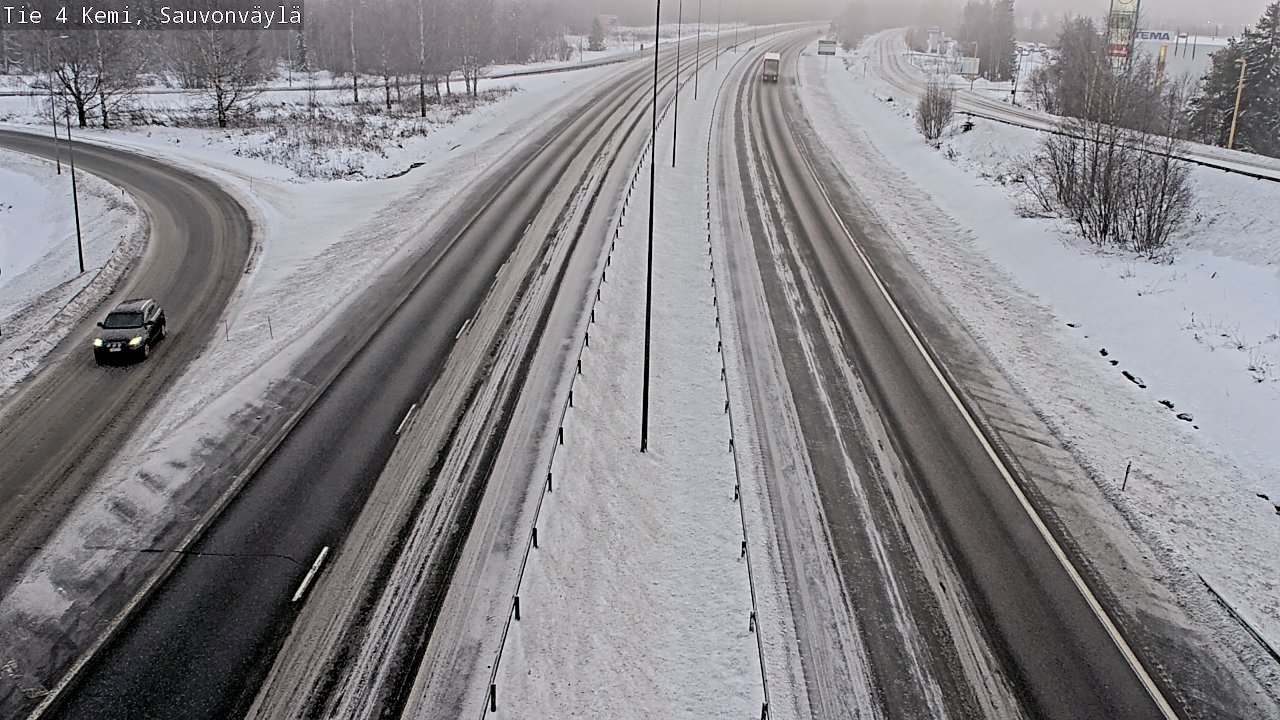 Weather Camera Image Road 4 Kemi, Sauvonväylä, Kemi, Lappi
