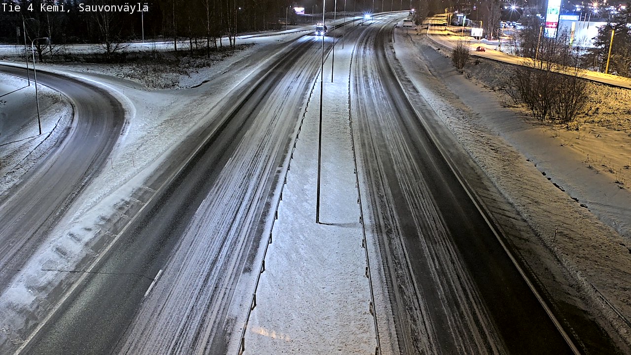 Weather Camera Image Road 4 Kemi, Sauvonväylä, Kemi, Lappi