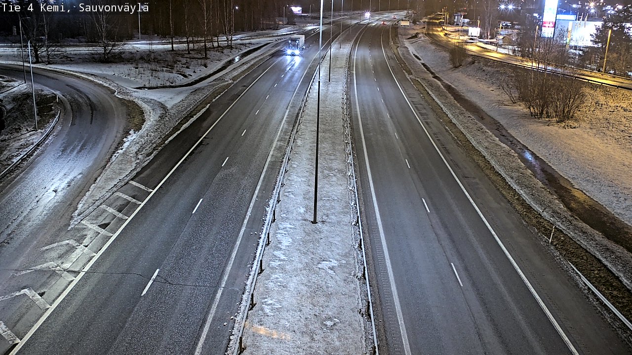 Kelikamerat Kuva Tie 4 Kemi, Sauvonväylä, Kemi, Lappi