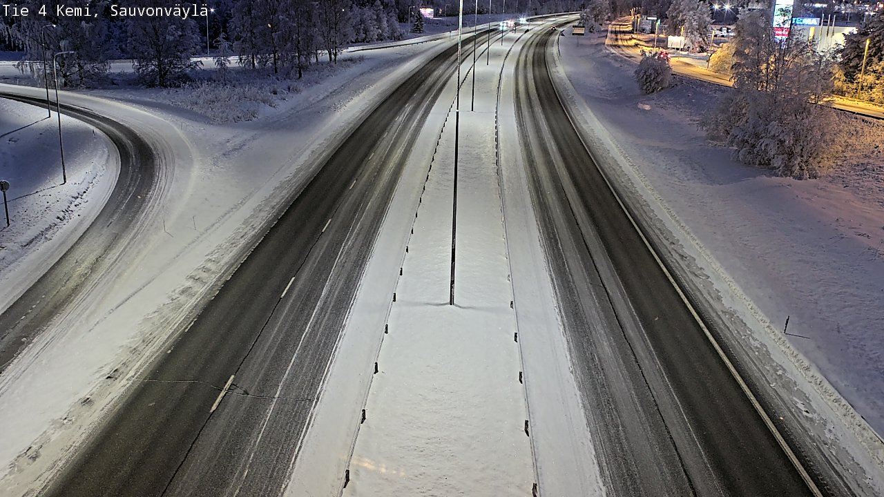 Kelikamerat Kuva Tie 4 Kemi, Sauvonväylä, Kemi, Lappi