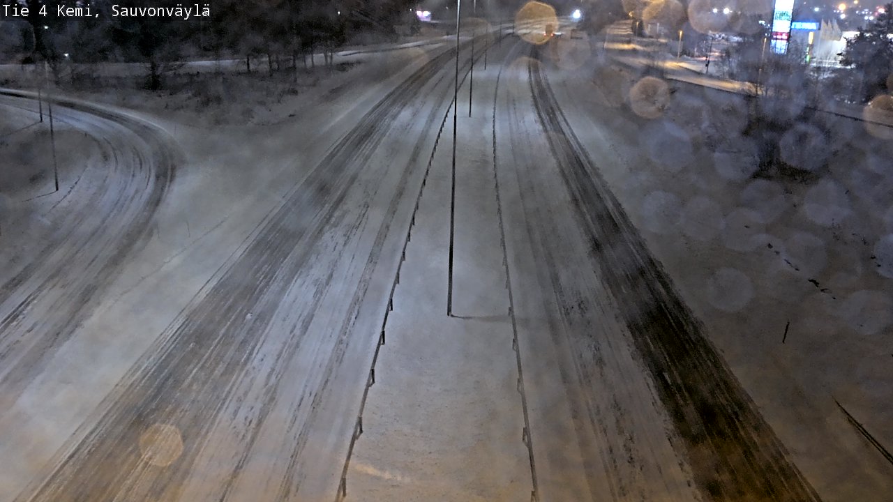 Kelikamerat Kuva Tie 4 Kemi, Sauvonväylä, Kemi, Lappi