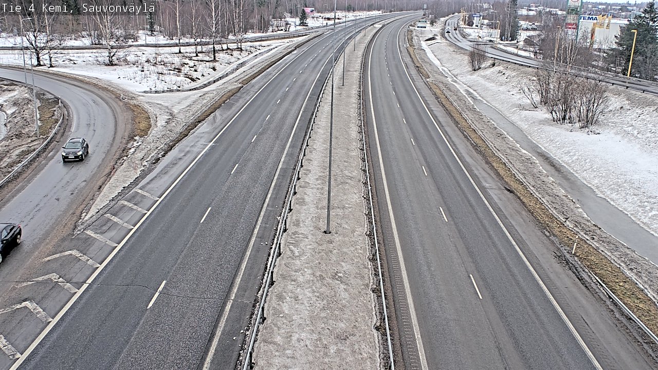Weather Camera Image Road 4 Kemi, Sauvonväylä, Kemi, Lappi