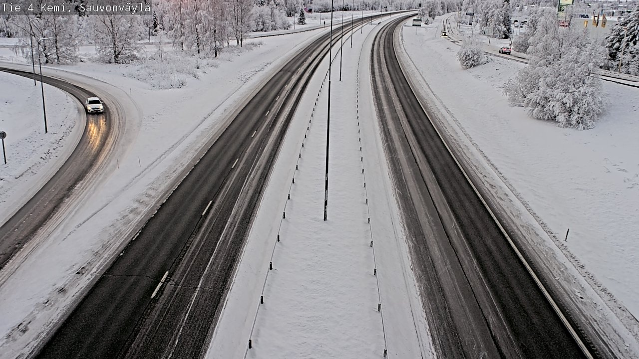 Kelikamerat Kuva Tie 4 Kemi, Sauvonväylä, Kemi, Lappi